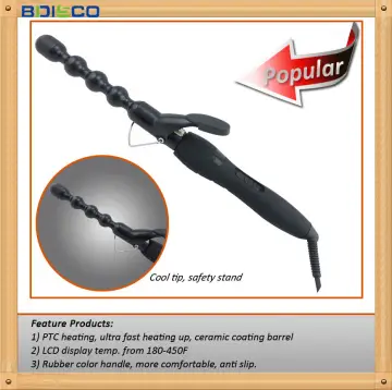 OEM colorful hair curling irons electric curling iron easy using curling never worry how to use a curling iron