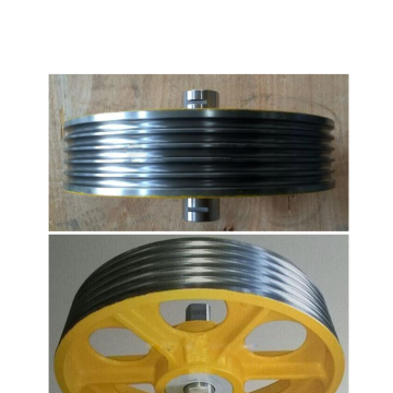 Aufzugs-Auto Top Pulley Casting Pulley
