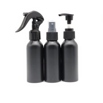 30ml 50ml Aluminum Matte Black Spray Bottle