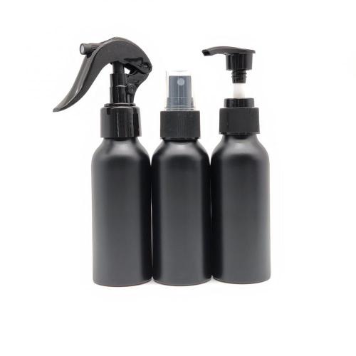 30 ml 50 ml Aluminium Mattschwarze Sprühflasche