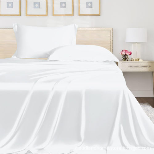 100% Tencel Bed Sheet Set by Lenzing - Cloudland Tencel Bedding