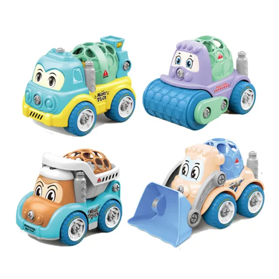 DIY Cute Truck Slide Wheels: Educational Toy Construction Car for Kids
