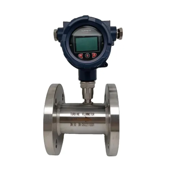 Industrial High Precision Stainless Steel Digital Turbine Flow Meter