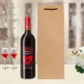 Caixa de presente de vinho tinto requintado