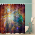 Galaxy Waterproof Shower Curtain Starry Sky Dreamy Bathroom Decor