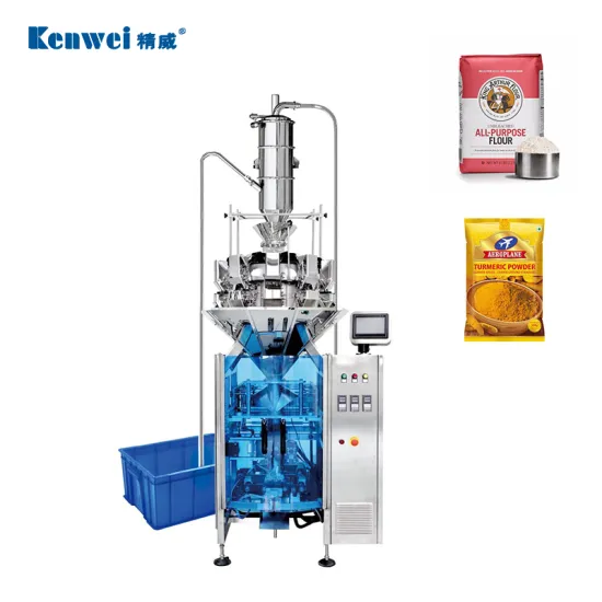 2022 Multi-Function Packing Machine for Sugar, Salt, Seeds, Rice, Flour with Vacuum Feeder