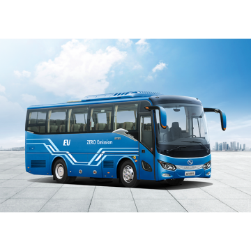 Affordable and Comfortable KingLong Jie Guan Electric Bus: 34-36 Seats, High Safety Standards