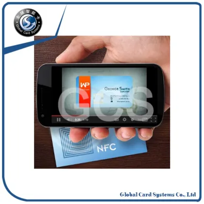 High quality RFID card nfc cards in plastic card