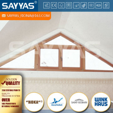 triangle timber window