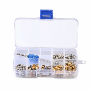 Santech Rapid Seal Kit for AC R134a/R12 System Valve Cores