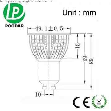 decorative lighting LED gu10 CREE LED