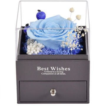 Fashionable customized color preserved flower as gift