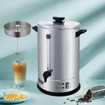 Commercial Coffee Percolator Supplier: 30-100 Cups Catering Coffee Maker Urn