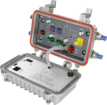 2 yollu kablo modern catv nxp ws-sxg 402 açık gövde amplifikatörü