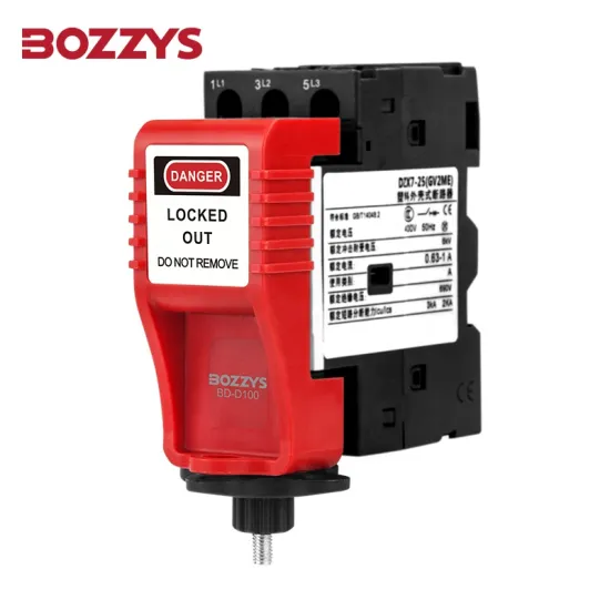BOZZYS Industrial Safety Master Lock Electrical MCB Circuit Breaker Lockout Device