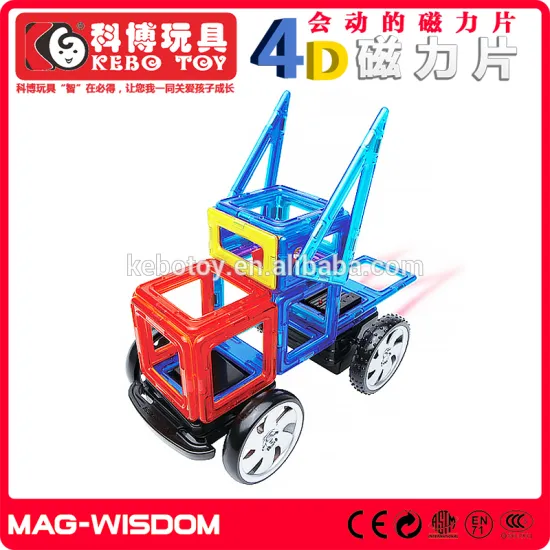 Playmags New Magnetic Building Tile Blocks Magna Tiles for kids