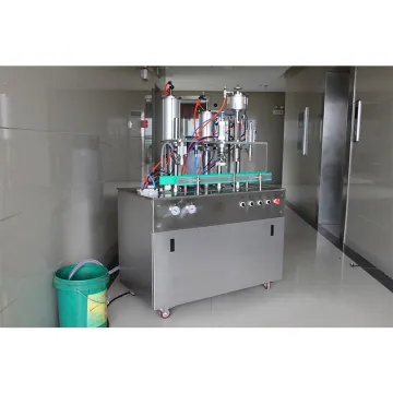 Fully Automatic Aerosol Spray Cans Filling Machine Aerosol Gas Filling Line