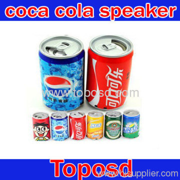 2013 Hot Sale Mini Usb Coca Cola Speaker Factory Manufacturers Suppliers Good Quality And Good Price 