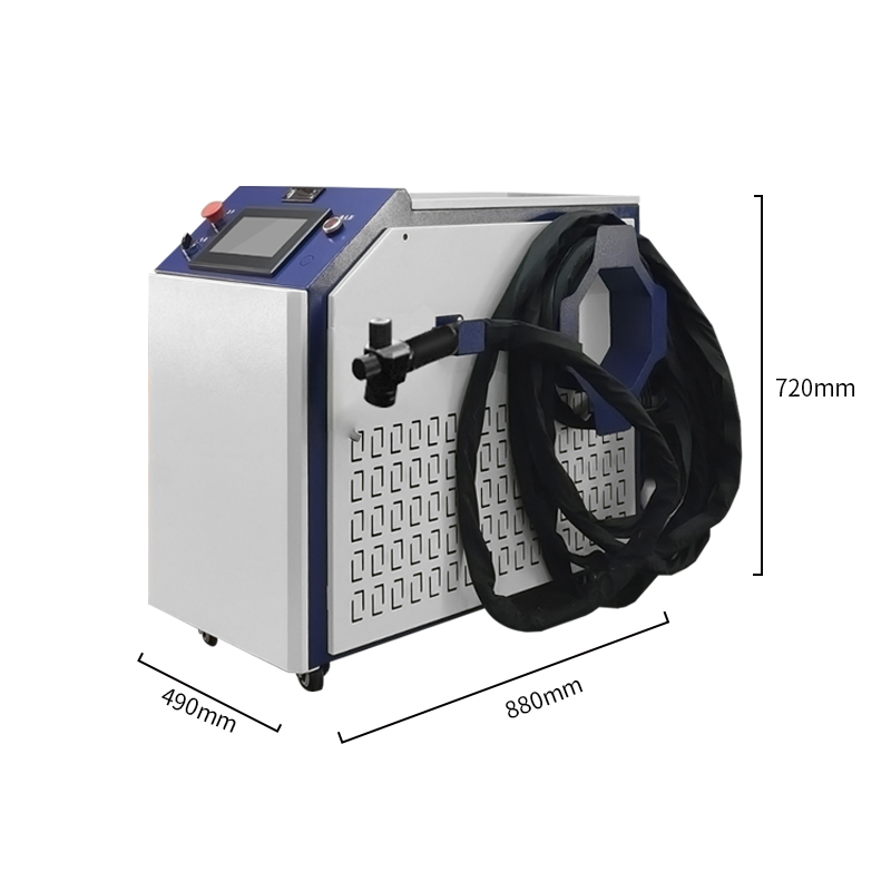 Water Cooling Handheld Pulsed Laser Cleaner