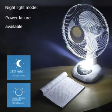 Hot Sale Foreign Trade Factory 12-Inch Solar Charging Fan