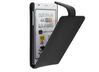 Business Type Genuine Leather Case Cover Phone Pouch For LG