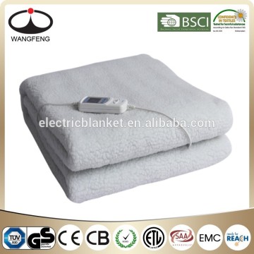 Printed fleece electric heater blankets