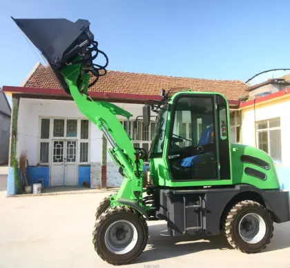 Electric 4WD Mini Loader: Elektro Radlader