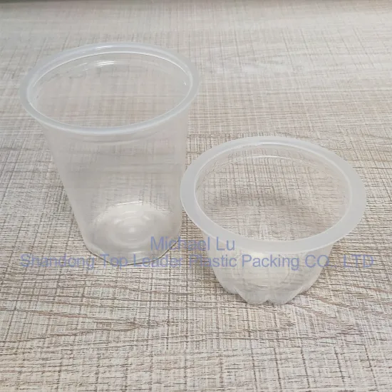 High Barrier pp hot drinking cup pudding bowl