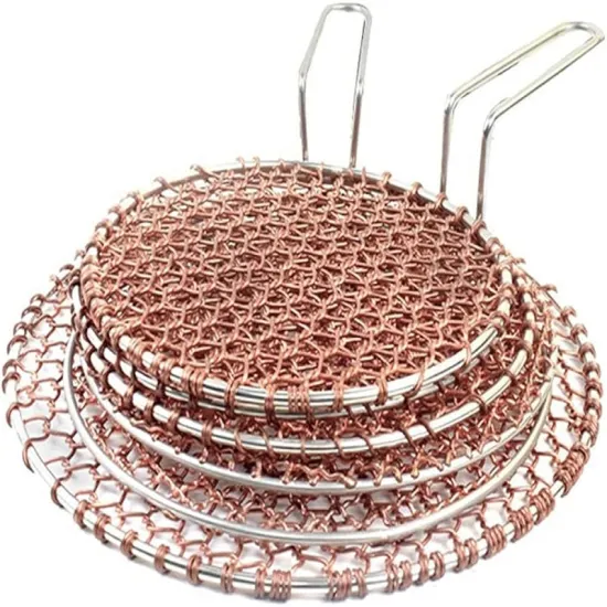 Custom Korean BBQ Screen Copper Barbecue Wire Net