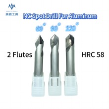 60 Degree Solid Carbide Spot Drill For Aluminum