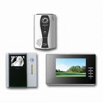 Access Control System with Four Door Stations and Four Indoor Phones