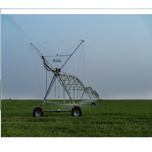 sistema de irrigação automática da fazenda e sistema de irrigação de pivô central