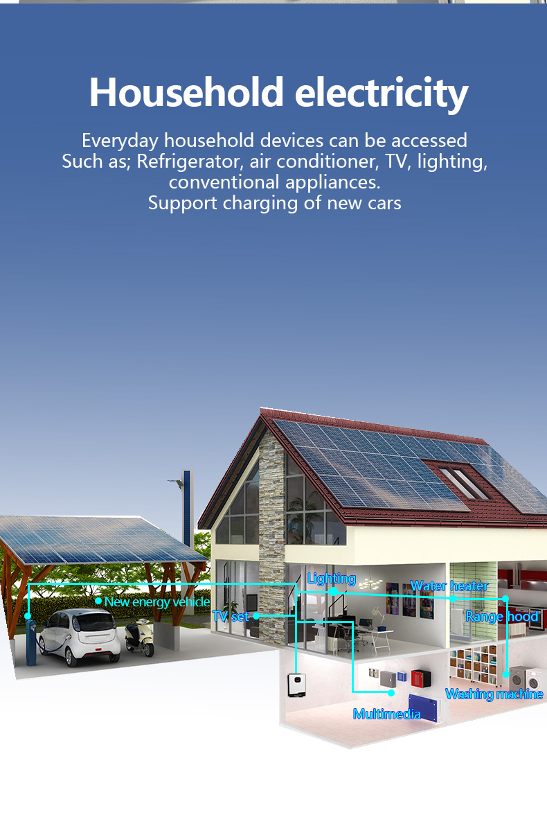 On and off grid 10.2K solar hybrid inverter