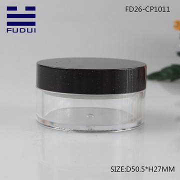 Wholesale classic empty compact powder case with sifter