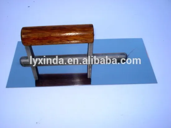 carbon steel civil plastering trowel with wooden handle