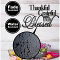 Thankful Grateful Blessed Wall Decor