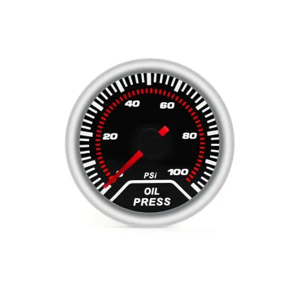 52mm Car Boost Gauge Kit: PSI Exhaust Gas Temp, Water Temp, Oil Press, Tachometer & Voltmeter