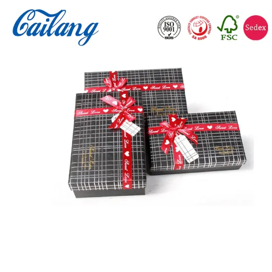 Beautiful 2 Pieces Bracelet Paper Gift Box