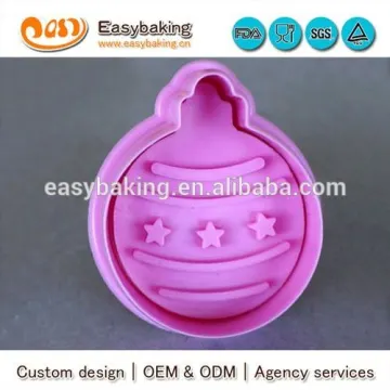 3D cartoon mini bell plastic cookie cutter customized cookie cutter