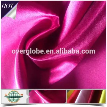 China Supplier 100% Polyester Dull Satin Fabric