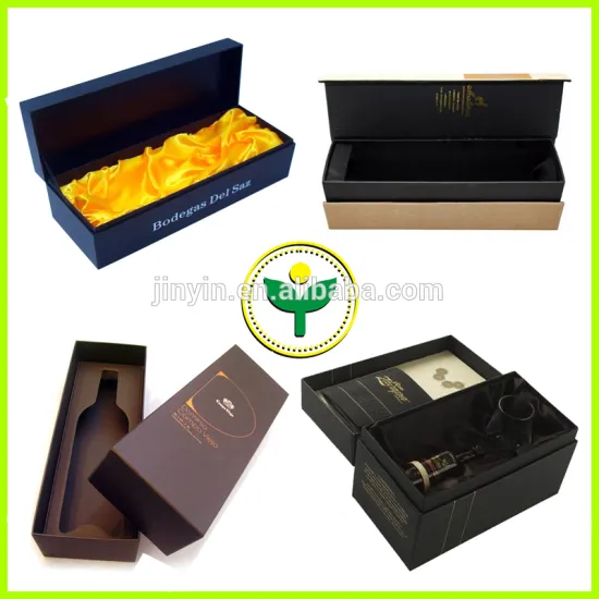 cardboard red wine packaging boxes