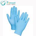 AQL 4.0 blue nitrile gloves 0.08mm thickness