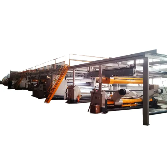 5 layers corrugated cardboard Production line