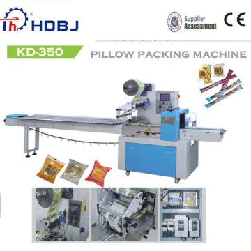 Automatic Scrub Pad Flow Wrapping Packing Machine