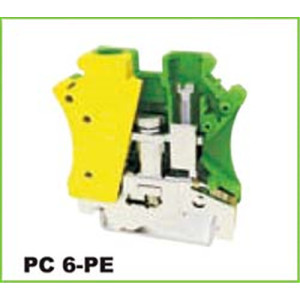 Bornier de connexion à vis modulaire de terre 6 mm2