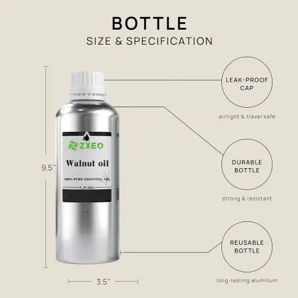 100% Pure & Natural Walnut Oil, Walnuts Oil for Massage, Walnut Oil Bulk