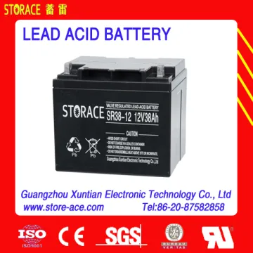 12v 38ah cover lead acid battery