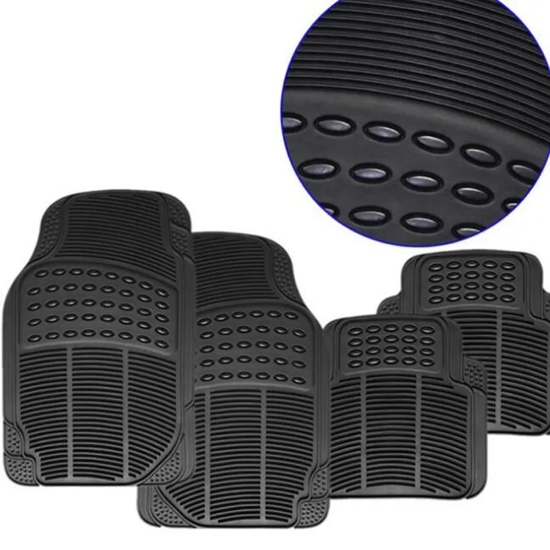 Tappeti per moquette per auto universali in gomma skidproof