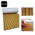 Melors Durability Yacht Boat Faux Teak Deck Flooring Mat For Marine Flooring