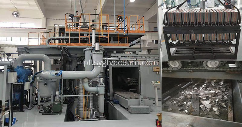 Indução de a vácuo de cobalto samarium forno de fusão